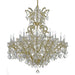 Maria Theresa 25 Light Clear Crystal Gold Chandelier - Chandeliers