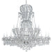 Maria Theresa 37 Light Swarovski Strass Crystal Polished Chrome Chandelier - Chandeliers