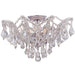 Maria Theresa 5 Light Spectra Crystal Polished Chrome Ceiling Mount - Ceiling Mount
