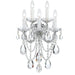 Maria Theresa 5 Light Swarovski Strass Crystal Polished Chrome Sconce - Wall Sconce