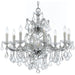 Maria Theresa 9 Light Spectra Crystal Polished Chrome Chandelier - Chandeliers