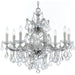 Maria Theresa 9 Light Spectra Crystal Polished Chrome Chandelier - Chandeliers