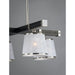 Maritime Wenge / Polished Nickel Chandelier - Chandeliers
