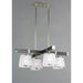Maritime Wenge / Polished Nickel Chandelier - Chandeliers