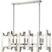 Marsala Brushed Nickel Island Billiard Pendant | theLightShop