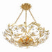 Marselle Antique Gold 6 Light Crystal Semi-Flushmount Crystorama MSL-306-GA_CEILING