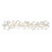 Marselle Matte White 5 Light Vanity Light Crystorama MSL-305-MT