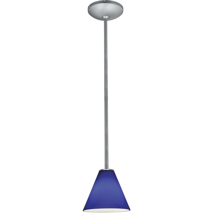Martini Brushed Steel LED Pendant - Pendants