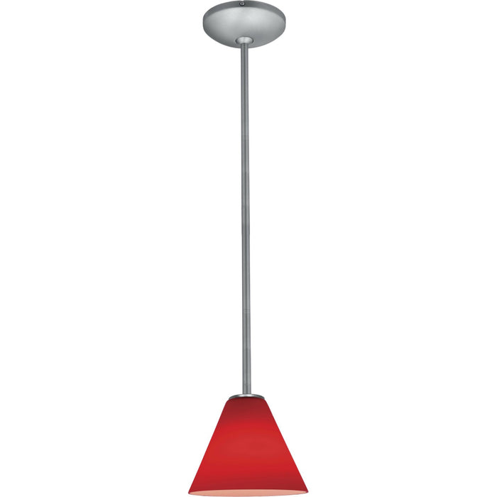 Martini Brushed Steel LED Pendant - Pendants