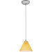 Martini Brushed Steel Pendant - Pendants
