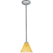 Martini Brushed Steel Pendant - Pendants