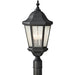 Martinsville Black Outdoor Post Lantern - Outdoor Post Lantern