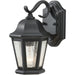 Martinsville Black Outdoor Wall Lantern - Outdoor Wall Sconce