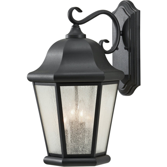 Martinsville Black Outdoor Wall Lantern - Outdoor Wall Sconce