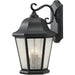 Martinsville Black Outdoor Wall Lantern - Outdoor Wall Sconce