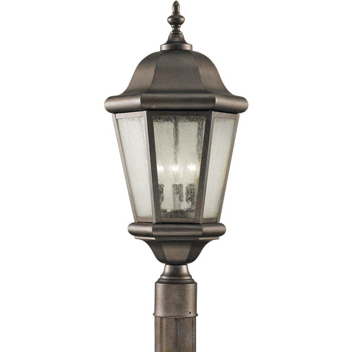 Martinsville Corinthian Bronze Outdoor Post Lantern - Outdoor Post Lantern