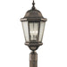 Martinsville Corinthian Bronze Outdoor Post Lantern - Outdoor Post Lantern
