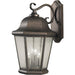 Martinsville Corinthian Bronze Outdoor Wall Lantern - Outdoor Wall Sconce