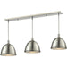 Mason Brushed Nickel Island Billiard Pendant | theLightShop
