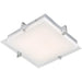 Matrix Chrome 1 Light LED Flushmount - Flushmounts