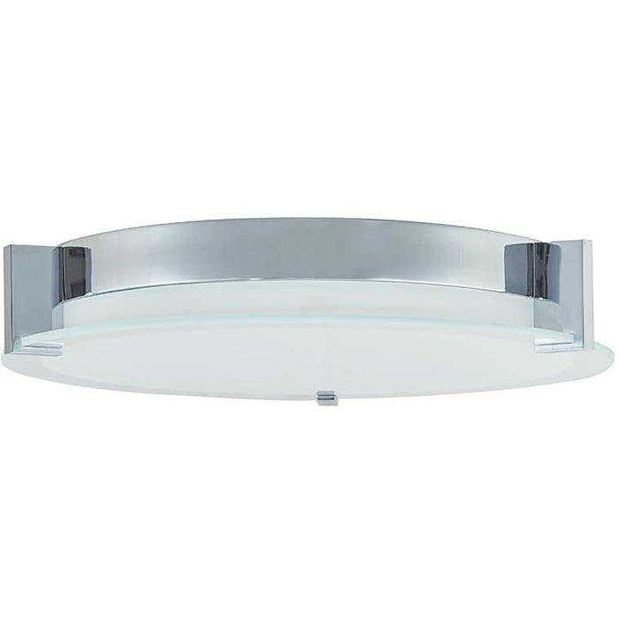 Matrix Chrome 1 Light LED Flushmount - Flushmounts