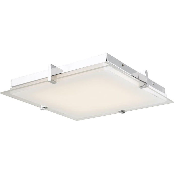 Matrix Chrome 1 Light LED Flushmount - Flushmounts