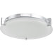 Matrix Chrome 1 Light LED Flushmount - Flushmounts