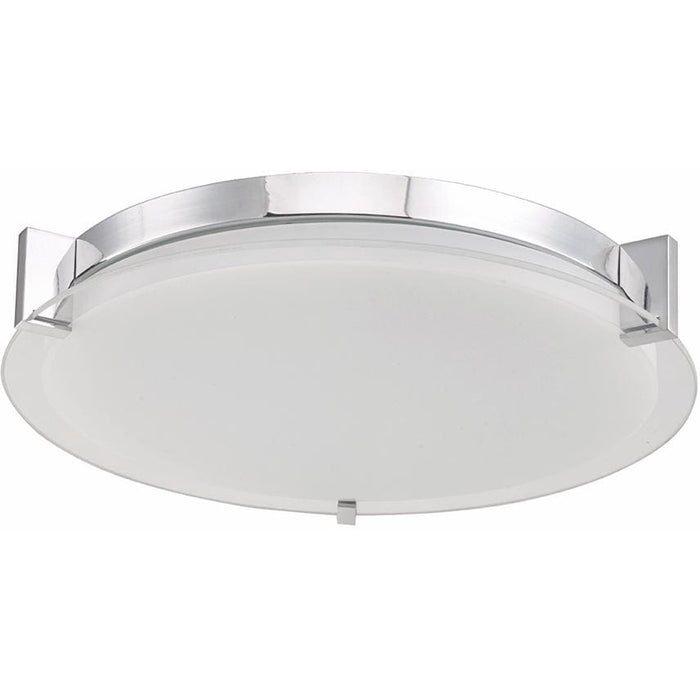 Matrix Chrome 1 Light LED Flushmount - Flushmounts