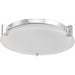 Matrix Chrome 1 Light LED Flushmount - Flushmounts