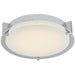 Matrix Chrome 1 Light LED Flushmount - Flushmounts
