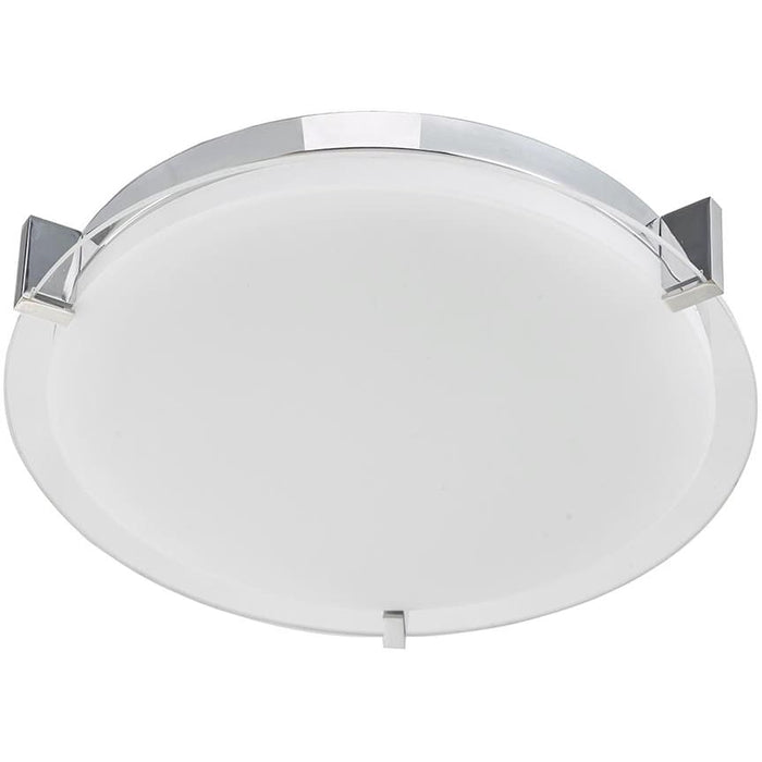 Matrix Chrome 1 Light LED Flushmount - Flushmounts