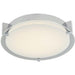 Matrix Chrome 1 Light LED Flushmount - Flushmounts