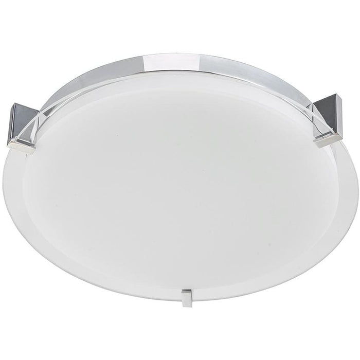 Matrix Chrome 1 Light LED Flushmount - Flushmounts