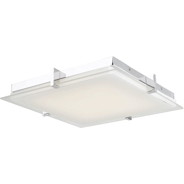 Matrix Chrome 1 Light LED Flushmount - Flushmounts