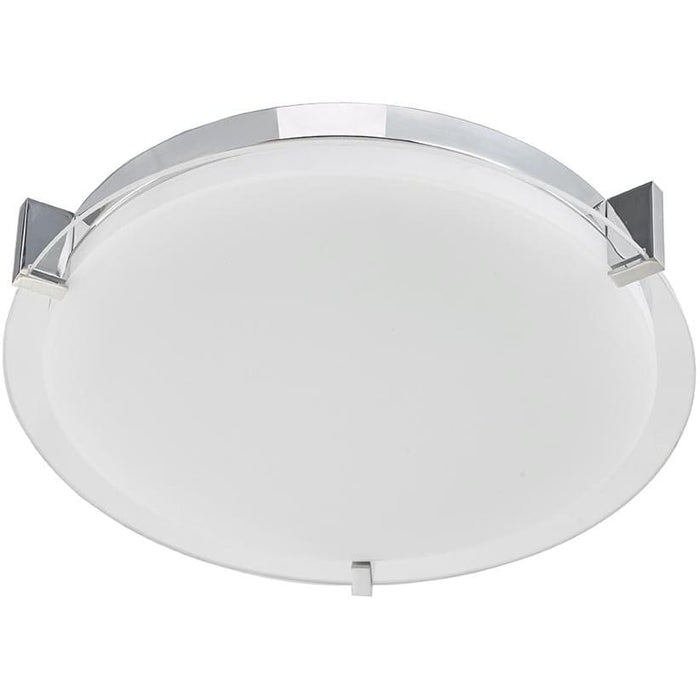 Matrix Chrome 1 Light LED Flushmount - Flushmounts