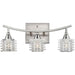 Matrix Satin Nickel Vanity Light - Bath & Vanity