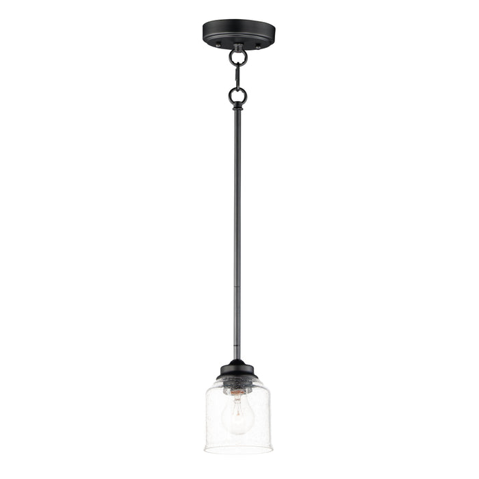 Maxim Acadia Black 1 Light Pendant 91260CDBK