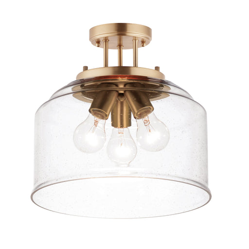 Maxim Acadia Heritage 3 Light Semi-Flushmount 12271CDHR