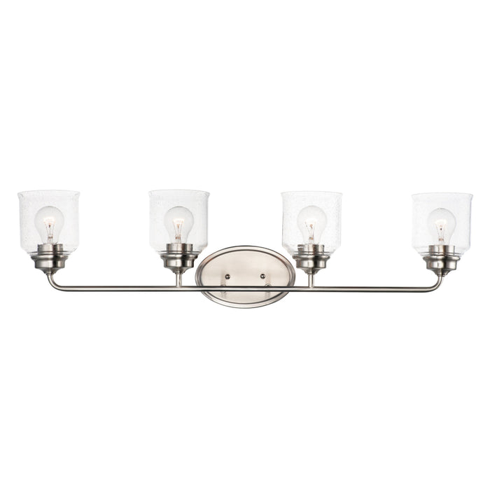 Maxim Acadia Satin Nickel 4 Light Bath Vanity 12264CDSN