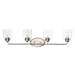 Maxim Acadia Satin Nickel 4 Light Bath Vanity 12264CDSN
