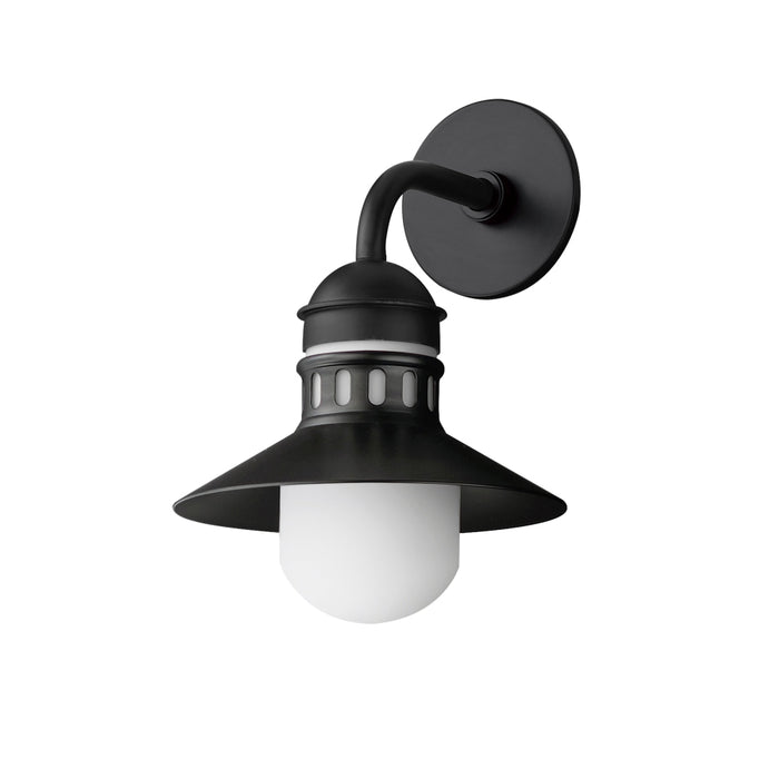 Maxim Admiralty Black 1 Light Outdoor Wall Mount 35122SWBK