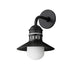 Maxim Admiralty Black 1 Light Outdoor Wall Mount 35122SWBK