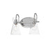Maxim Ava Polished Chrome 2 Light Bath Vanity 12482CLPC - Bath Vanitys