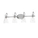 Maxim Ava Polished Chrome 4 Light Bath Vanity 12484CLPC - Bath Vanitys