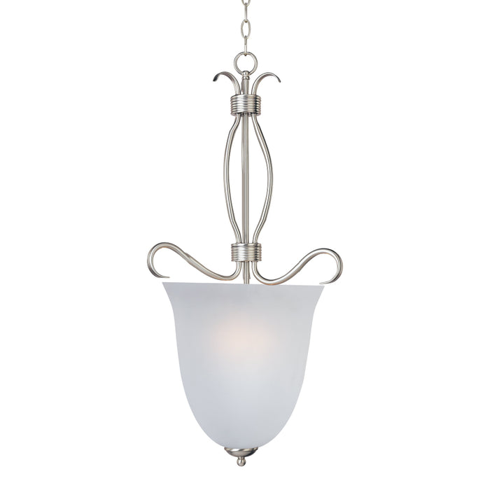 Maxim Basix Satin Nickel 4 Light Pendant 10131FTSN