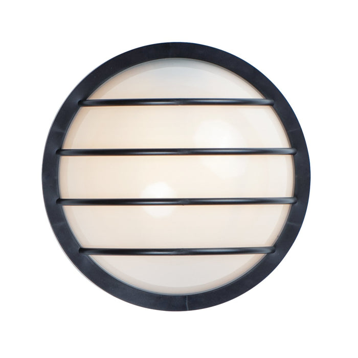 Maxim Bulwark Black 1 Light Outdoor Wall Sconce 10112FTBK