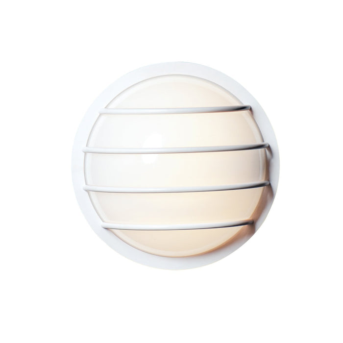 Maxim Bulwark White 1 Light Outdoor Wall Sconce 10112FTWT