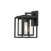Maxim Cabana Black 1 Light Outdoor Wall Mount 3032CDBK