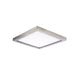 Maxim Chip Satin Nickel 1 Light LED Flushmount 57695WTSN