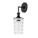 Maxim Copacabana Black 1 Light Outdoor Wall Mount 12442CLFTBK